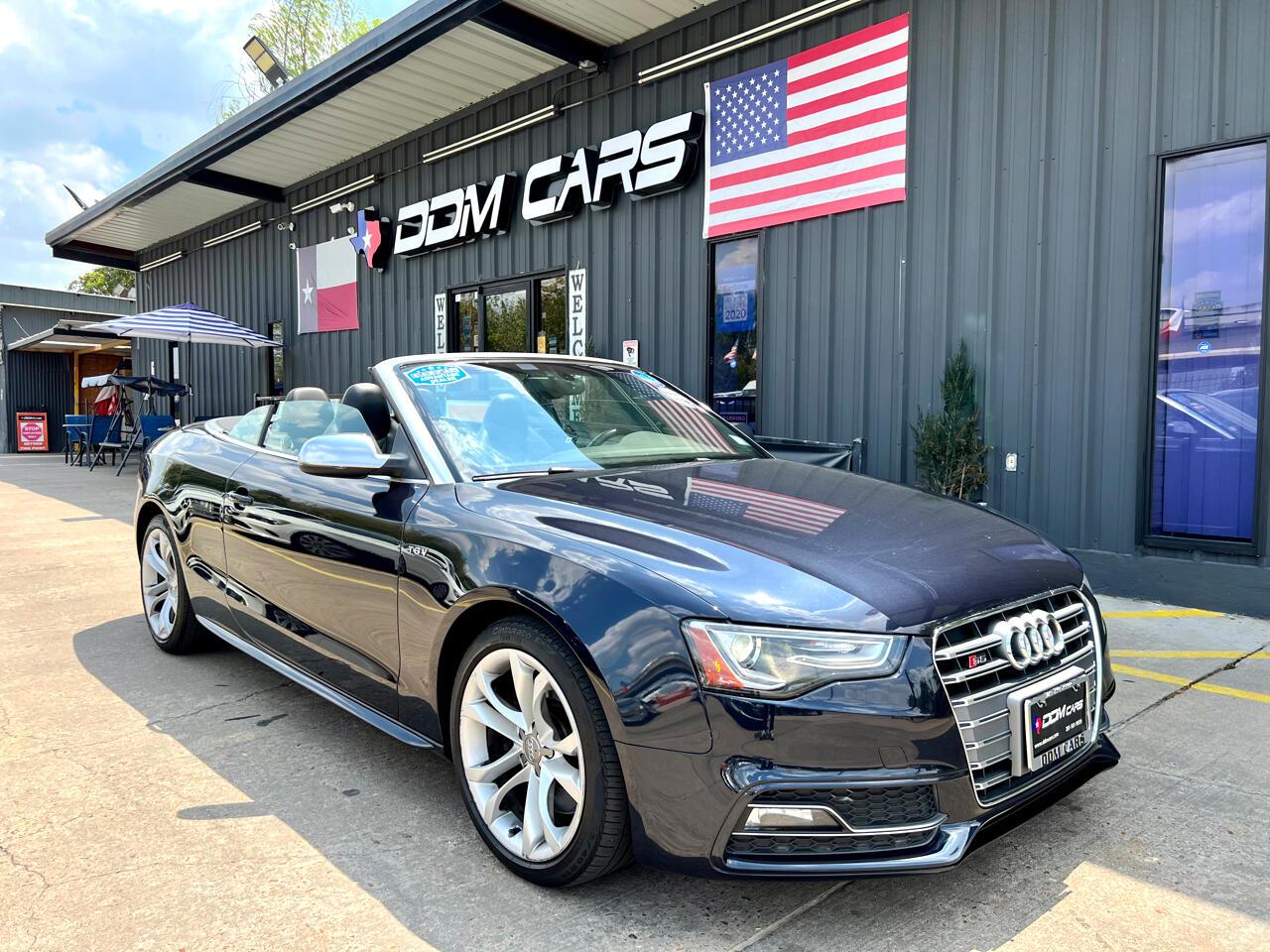 Used 2013 Audi S5 3.0T Cabriolet quattro S tronic for sale $18,995 at AAN Master 2027 in Gurnee IL 60031 1